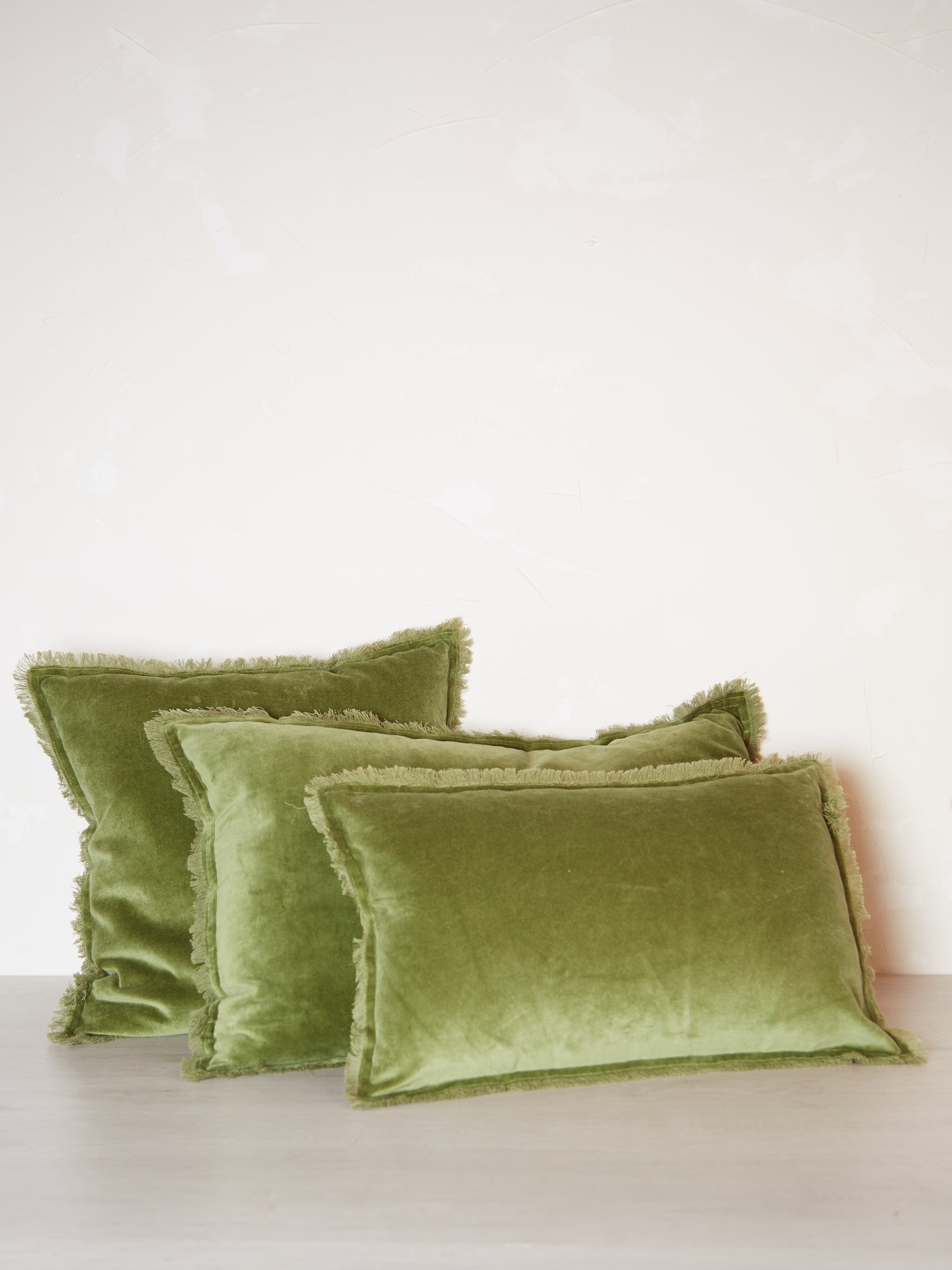 Fara Cushion - Eucalyptus Green - 3 Sizes Avaliable