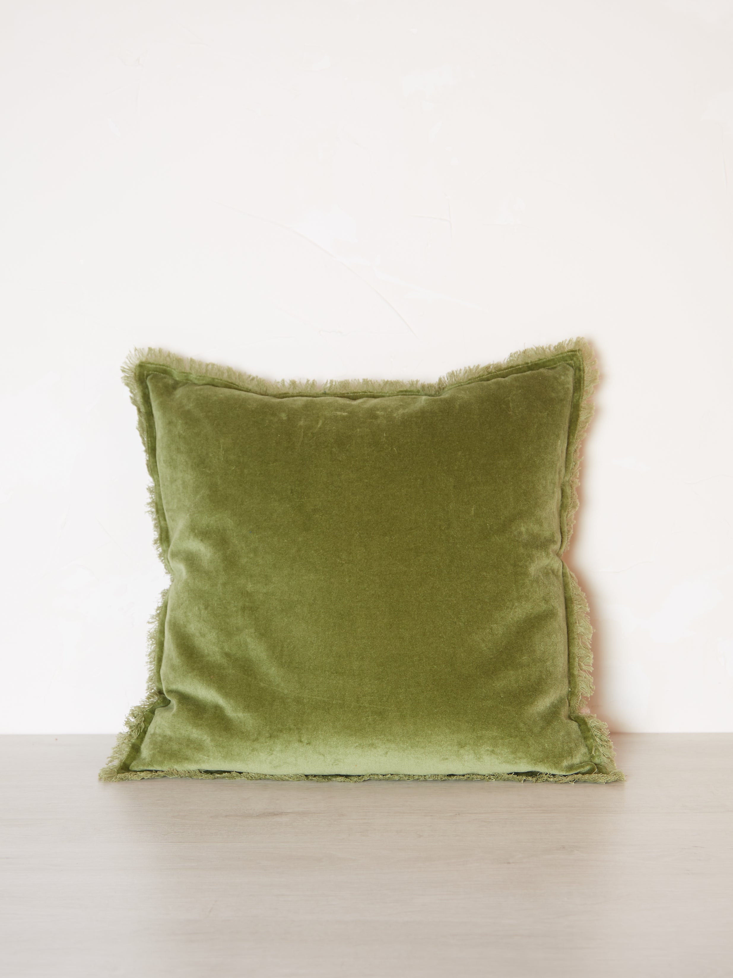 Fara Cushion - Eucalyptus Green - 3 Sizes Avaliable