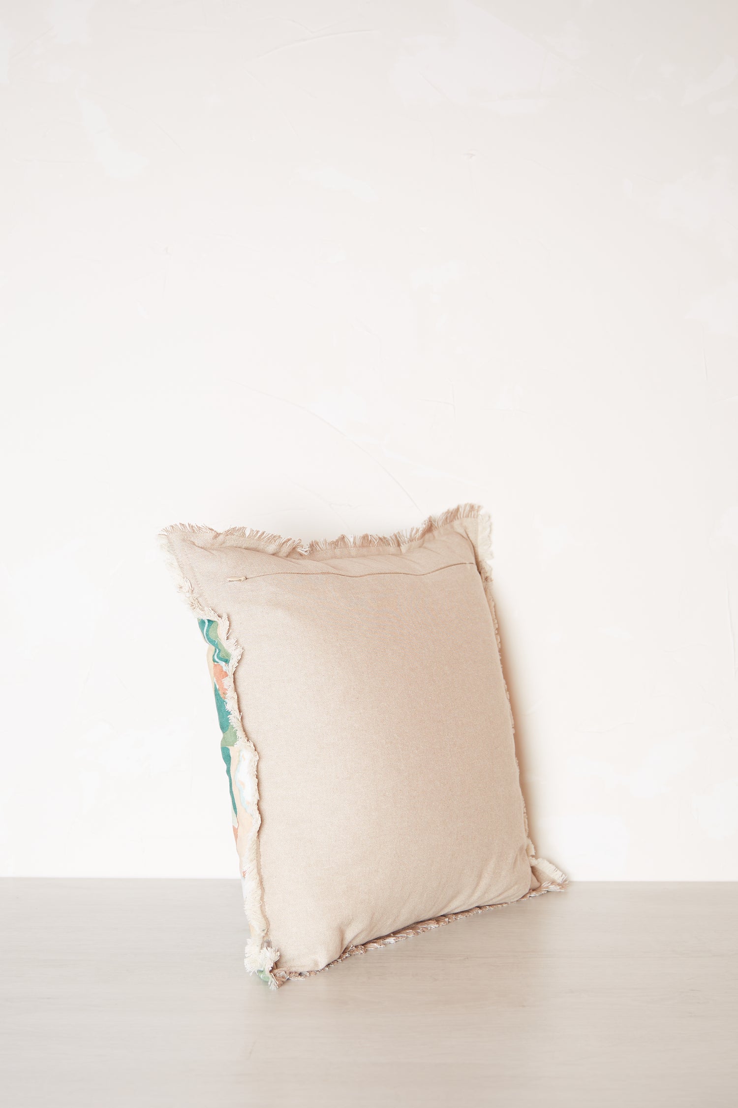 Alina Printed Velvet Cushion - Petrol - 3 Sizes available