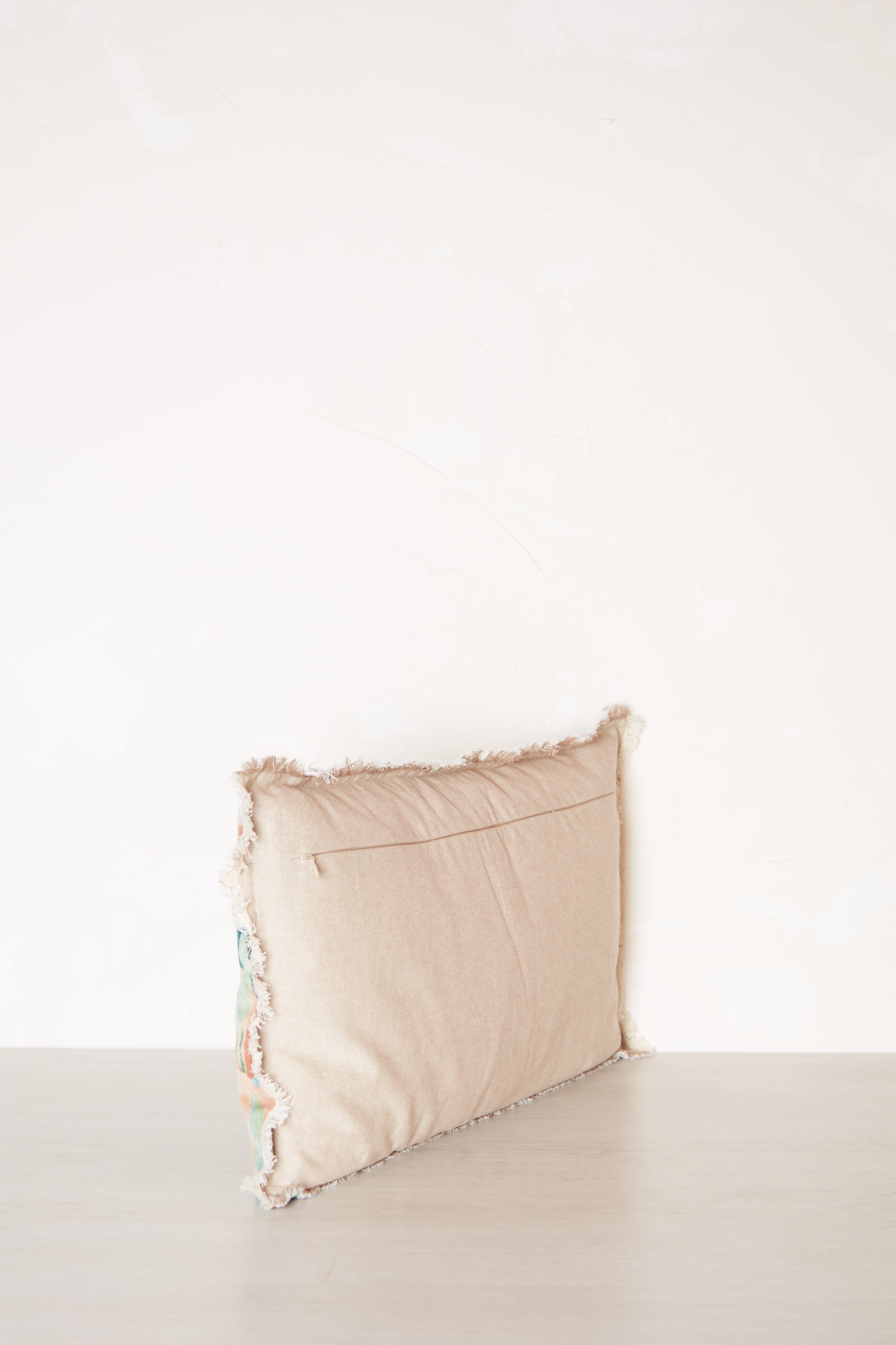 Alina Printed Velvet Cushion - Petrol - 3 Sizes available