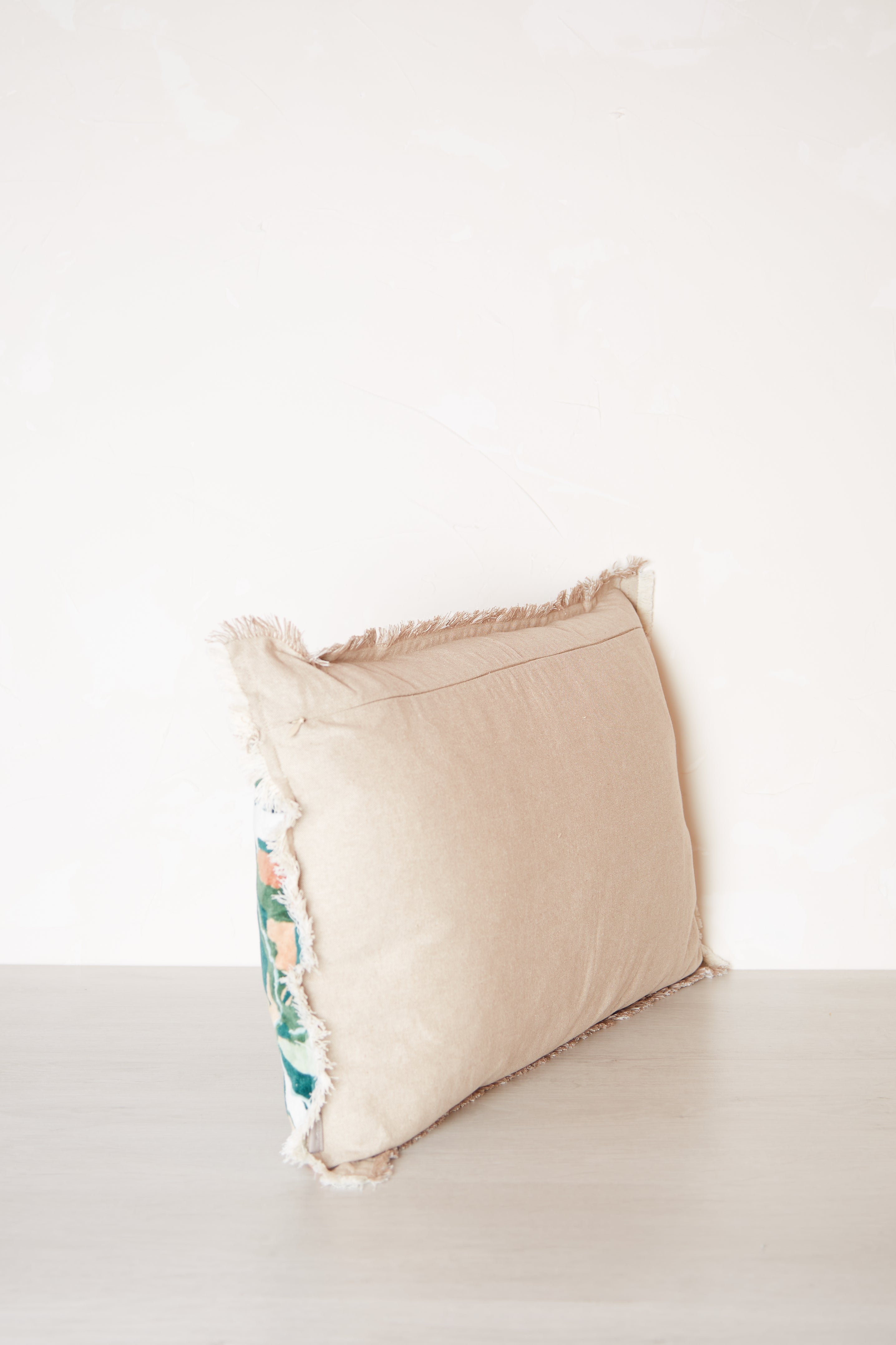 Alina Printed Velvet Cushion - Petrol - 3 Sizes available