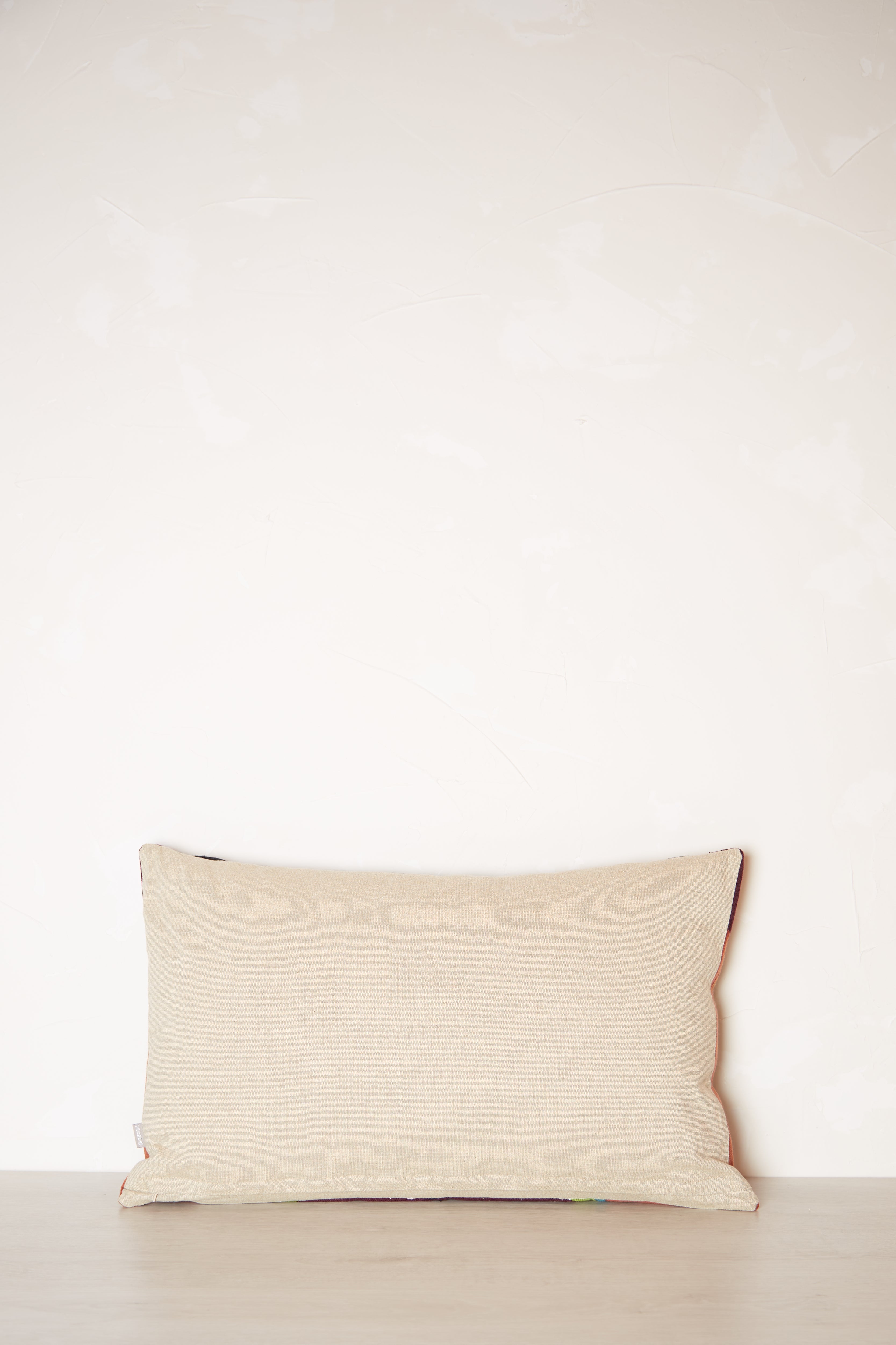 Babka Embroidered Cushion - Petrol -