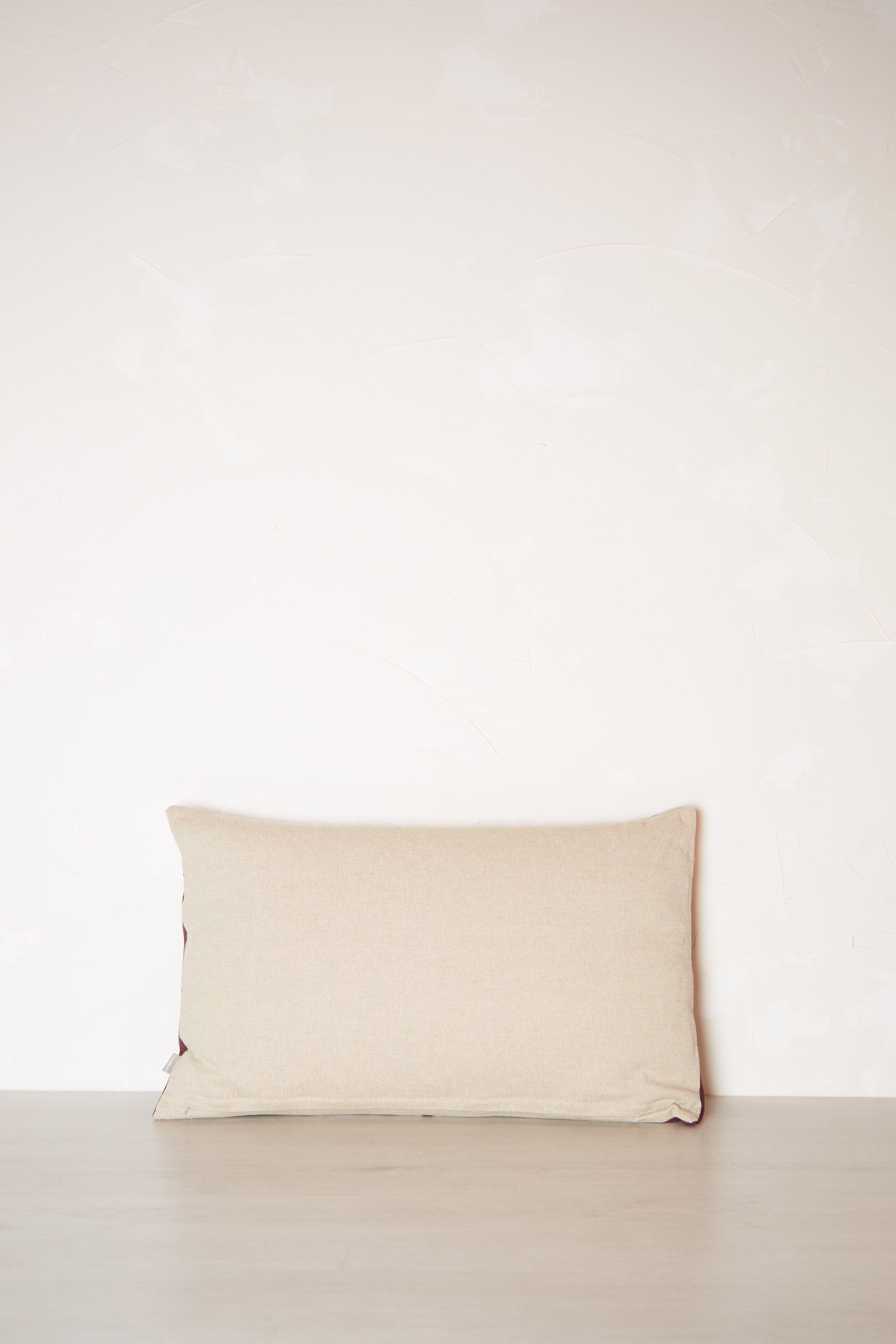 Babka Embroidered Cushion  - Ebony -