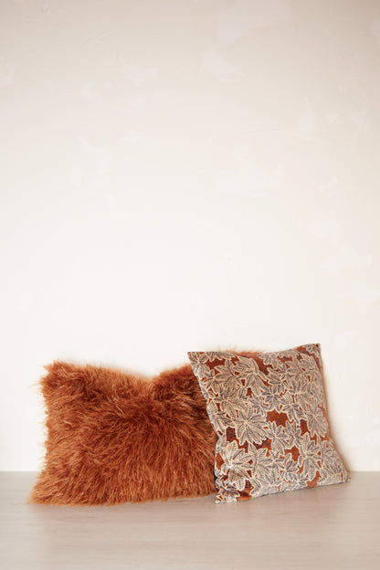 Betani Cushion Cover - Rouille - 2 Sizes Available