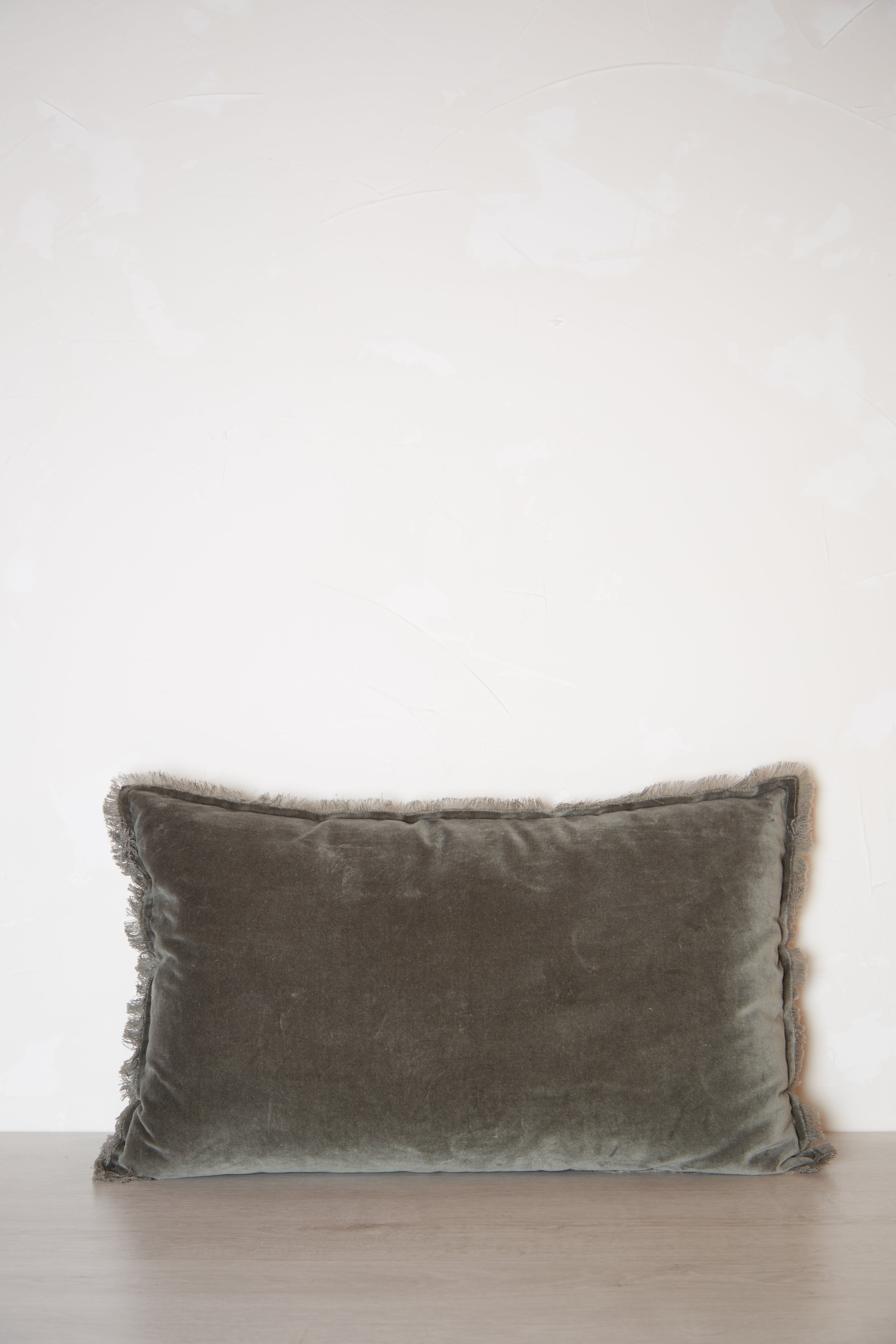 Fara Cushion - Thyme Green - 3 Sizes Avaliable