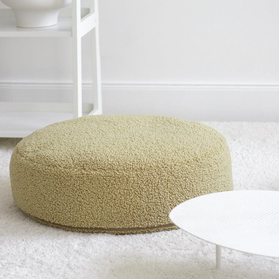 Teddy Beanbag Ottoman - 3 Colour Options Available