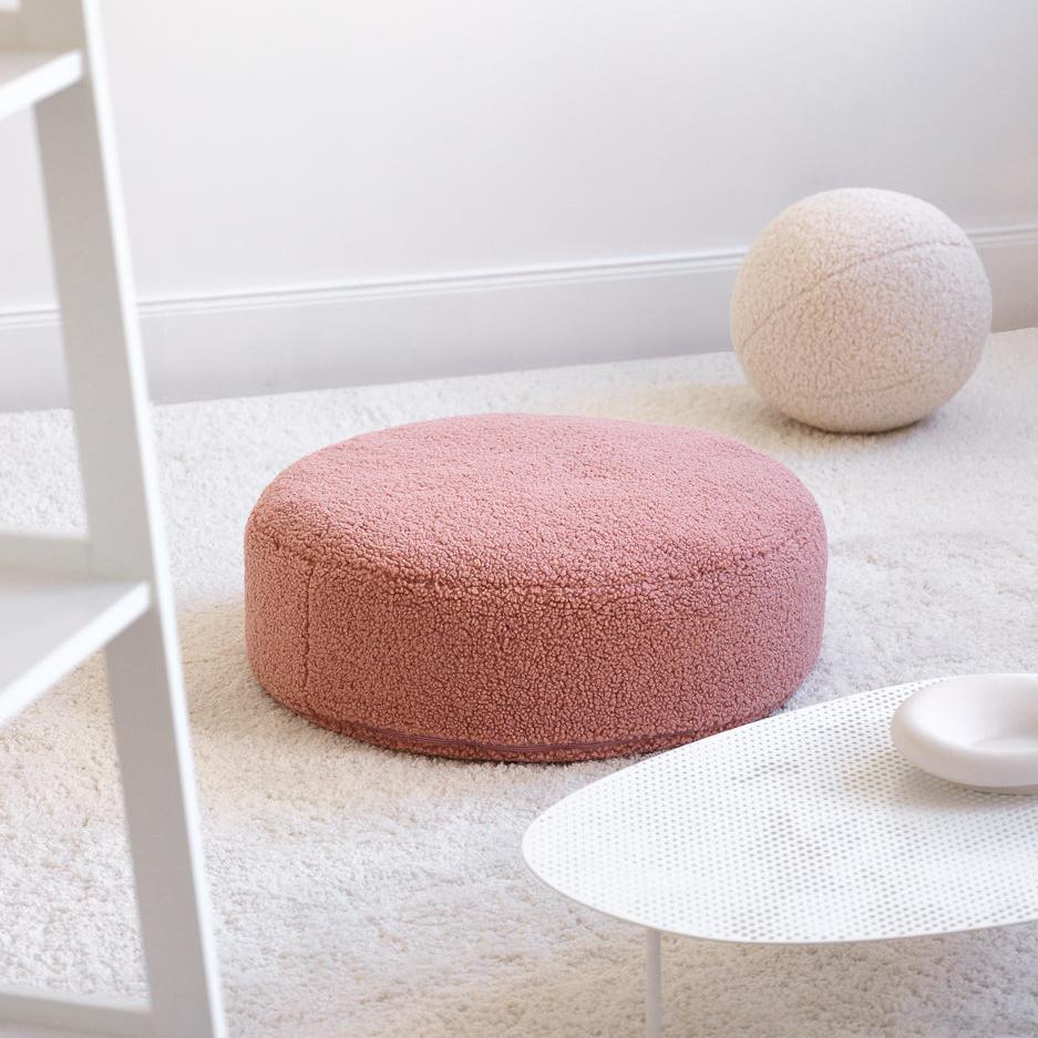 Teddy Beanbag Ottoman - 3 Colour Options Available