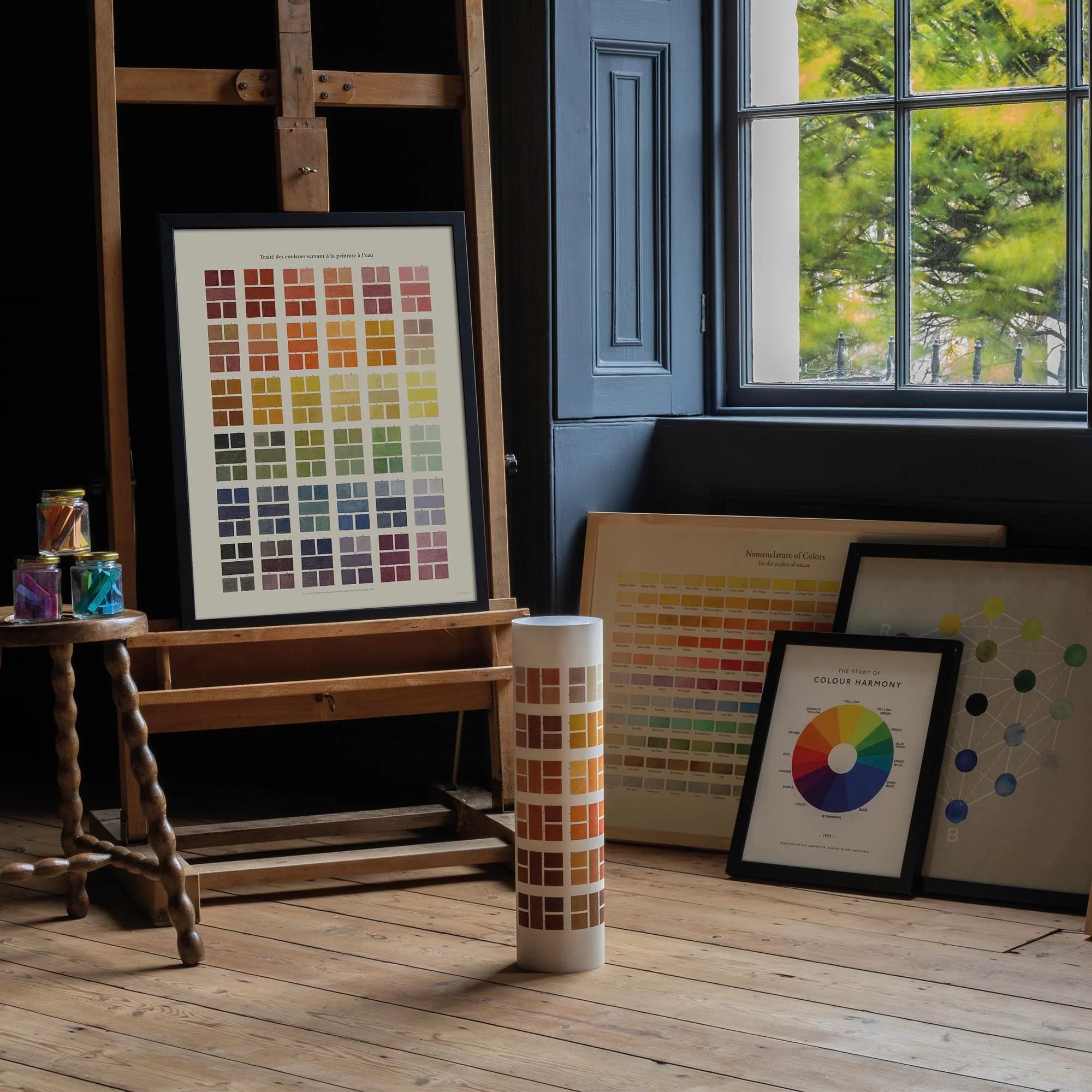 Watercolour Swatches - A3 Giclee Print