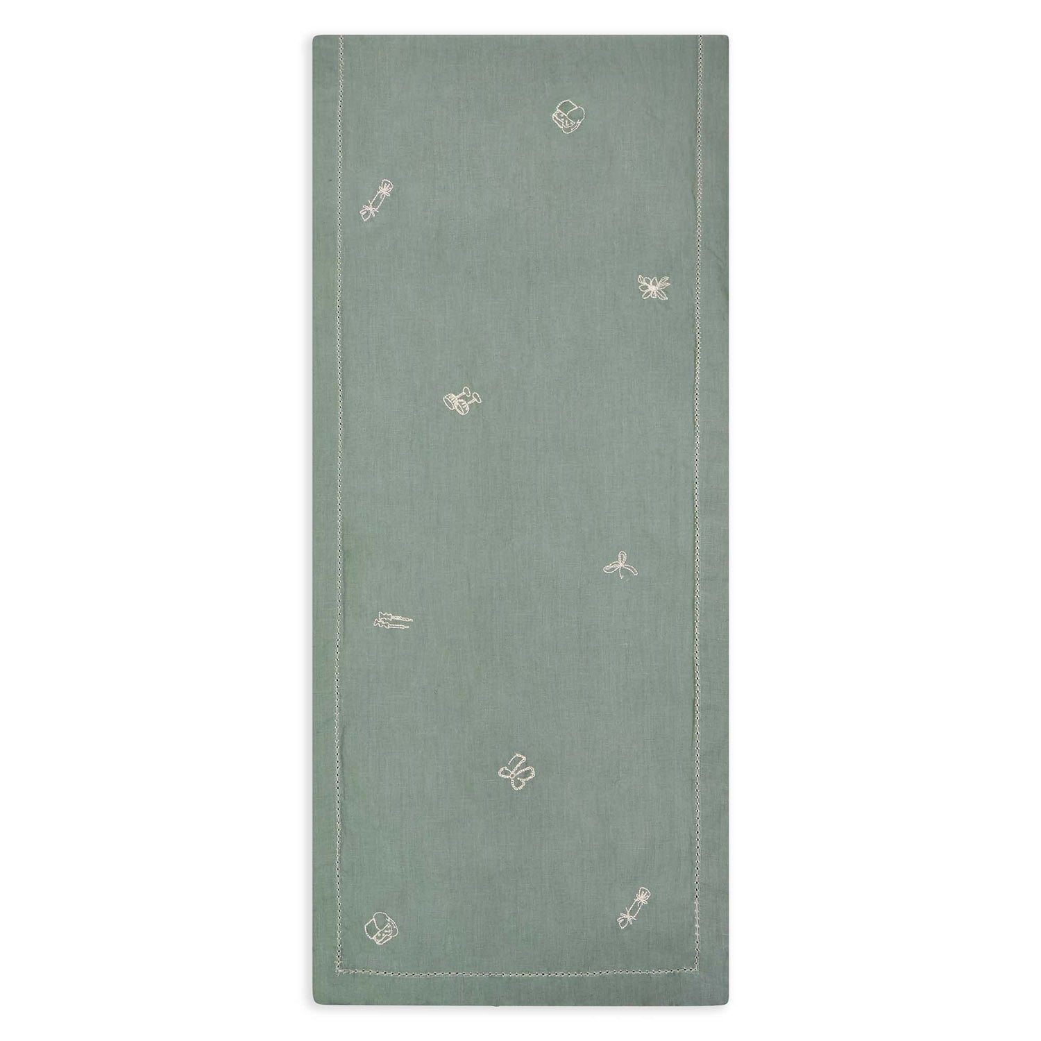 Christmas Table Runner - Pine Green