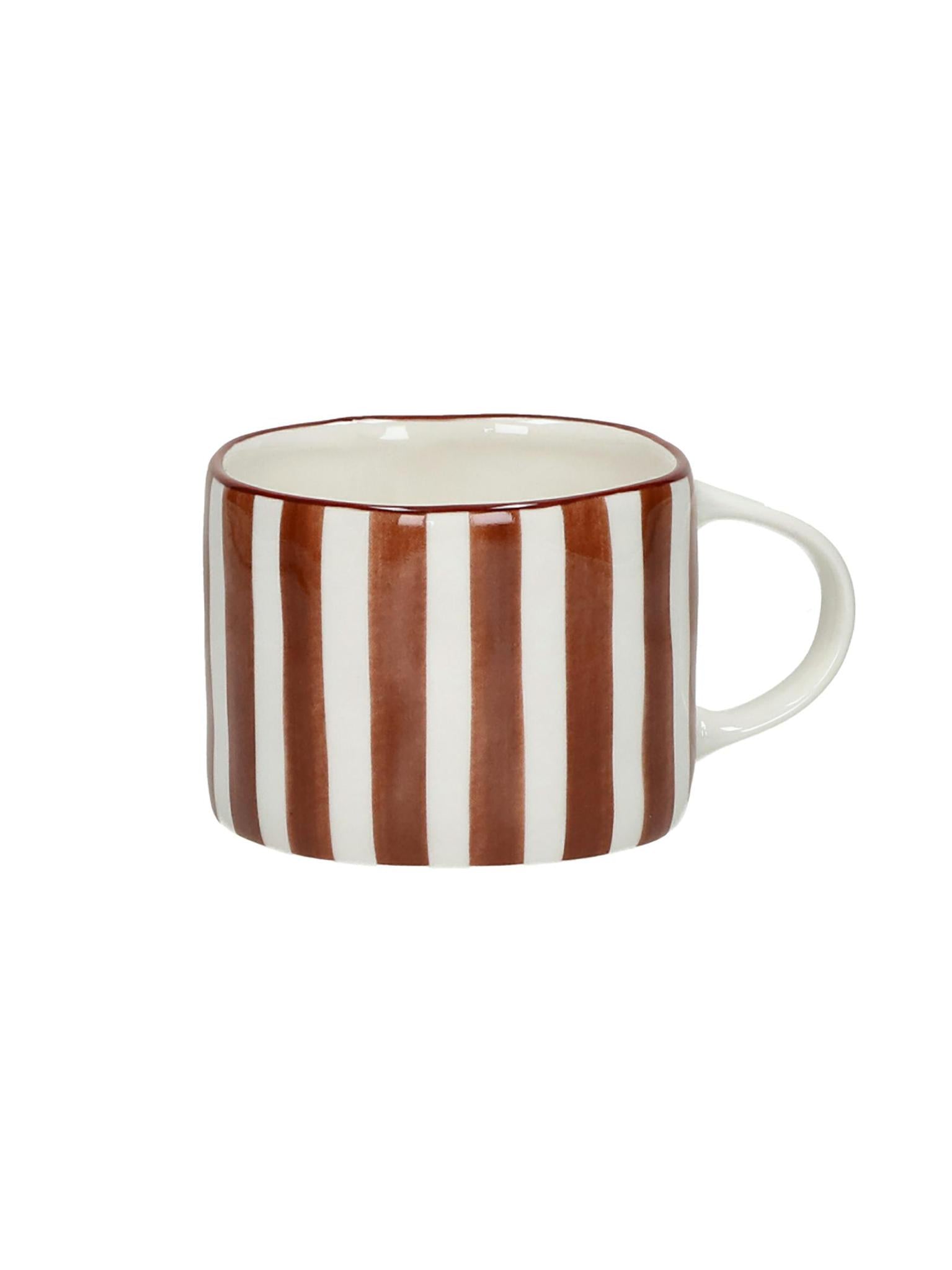 Mykonos Mug - Porcelain, Rust