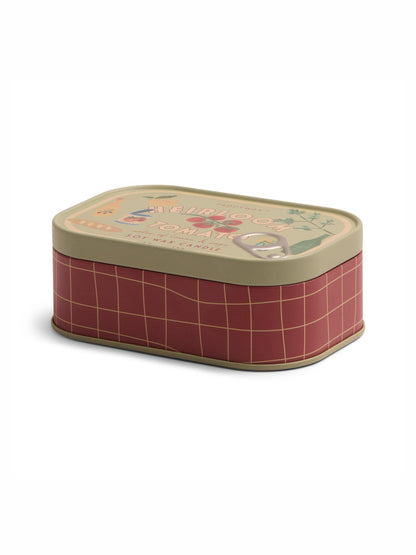 Bistro 4.5oz/127g Tomato Printed Tin Candle - Heirloom Tomato