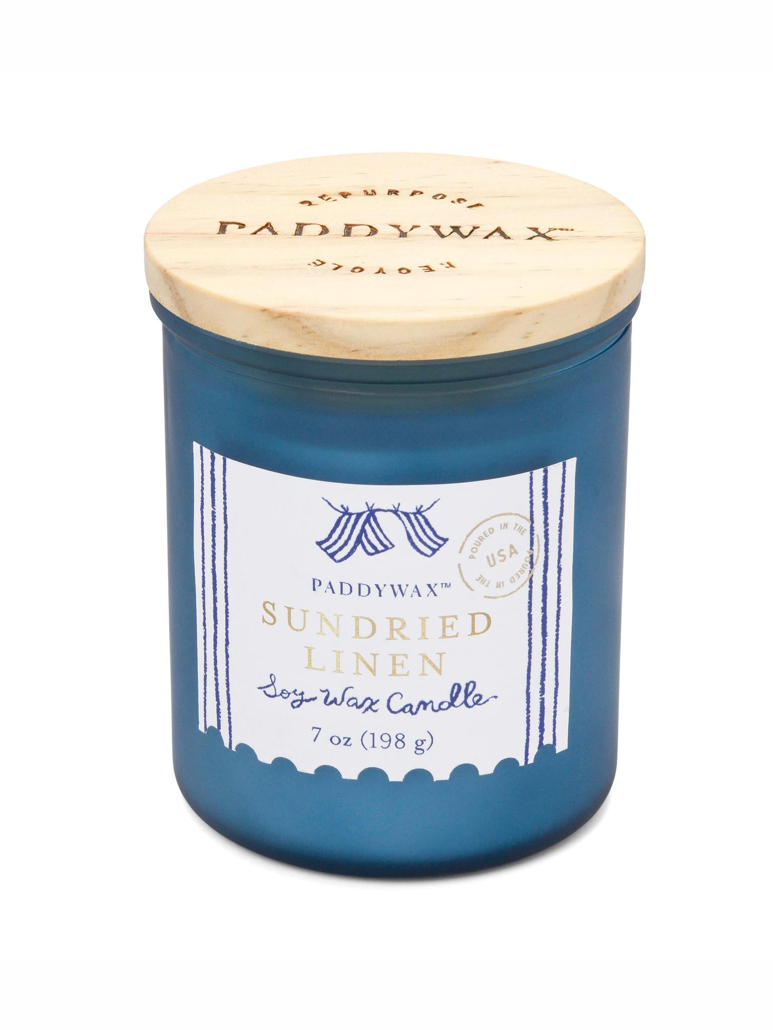 Coastal 7oz/198g Glass Candle Sea Blue - 5 Scents Available