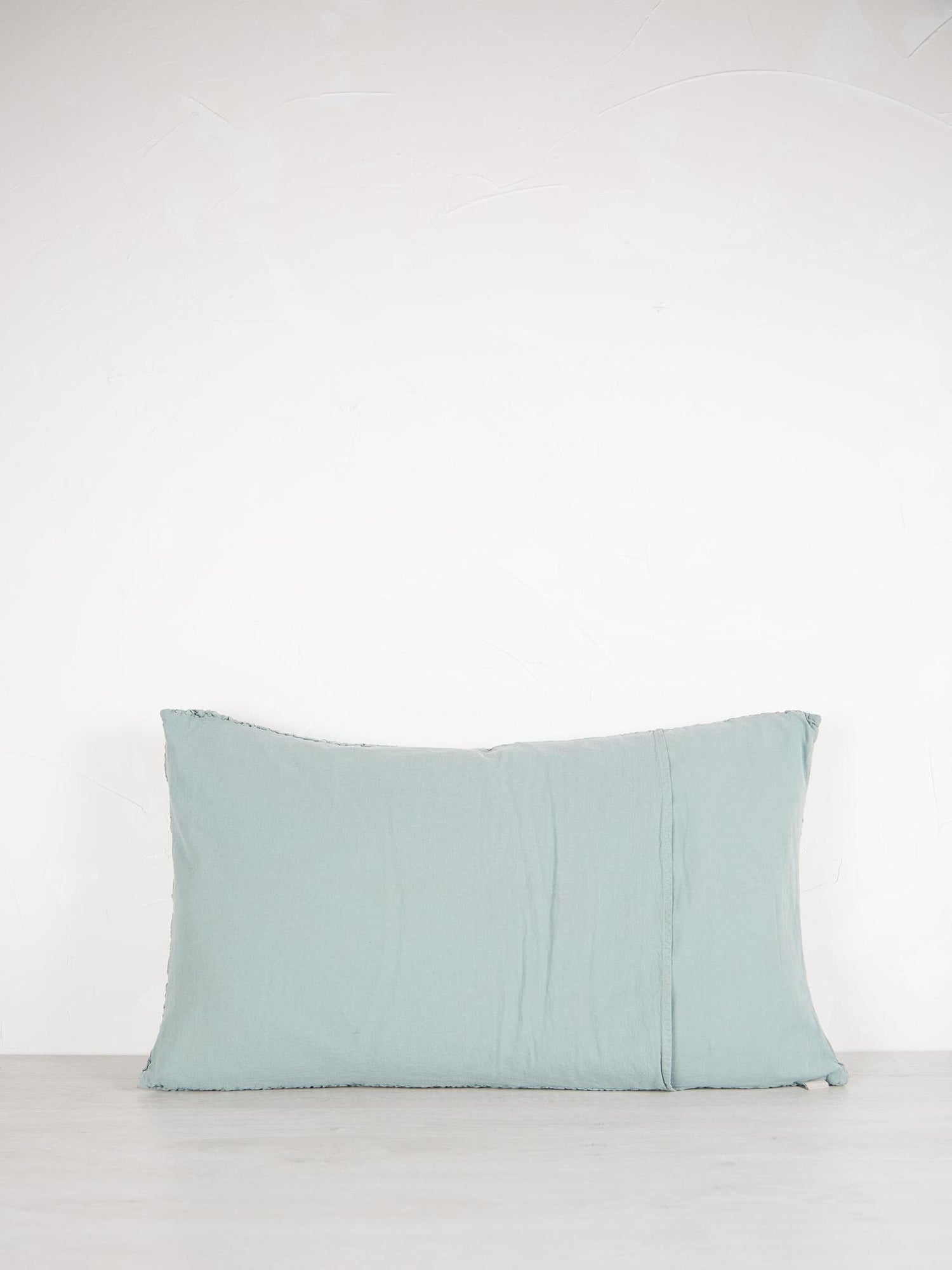 Tana Stonewashed Bed Cushion Vert de Gris