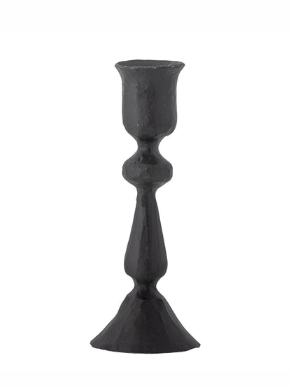 Isac Candle Holder - Black - Metal