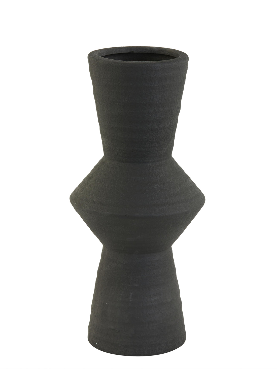 Ayla Black Ceramic Sculptural Vase