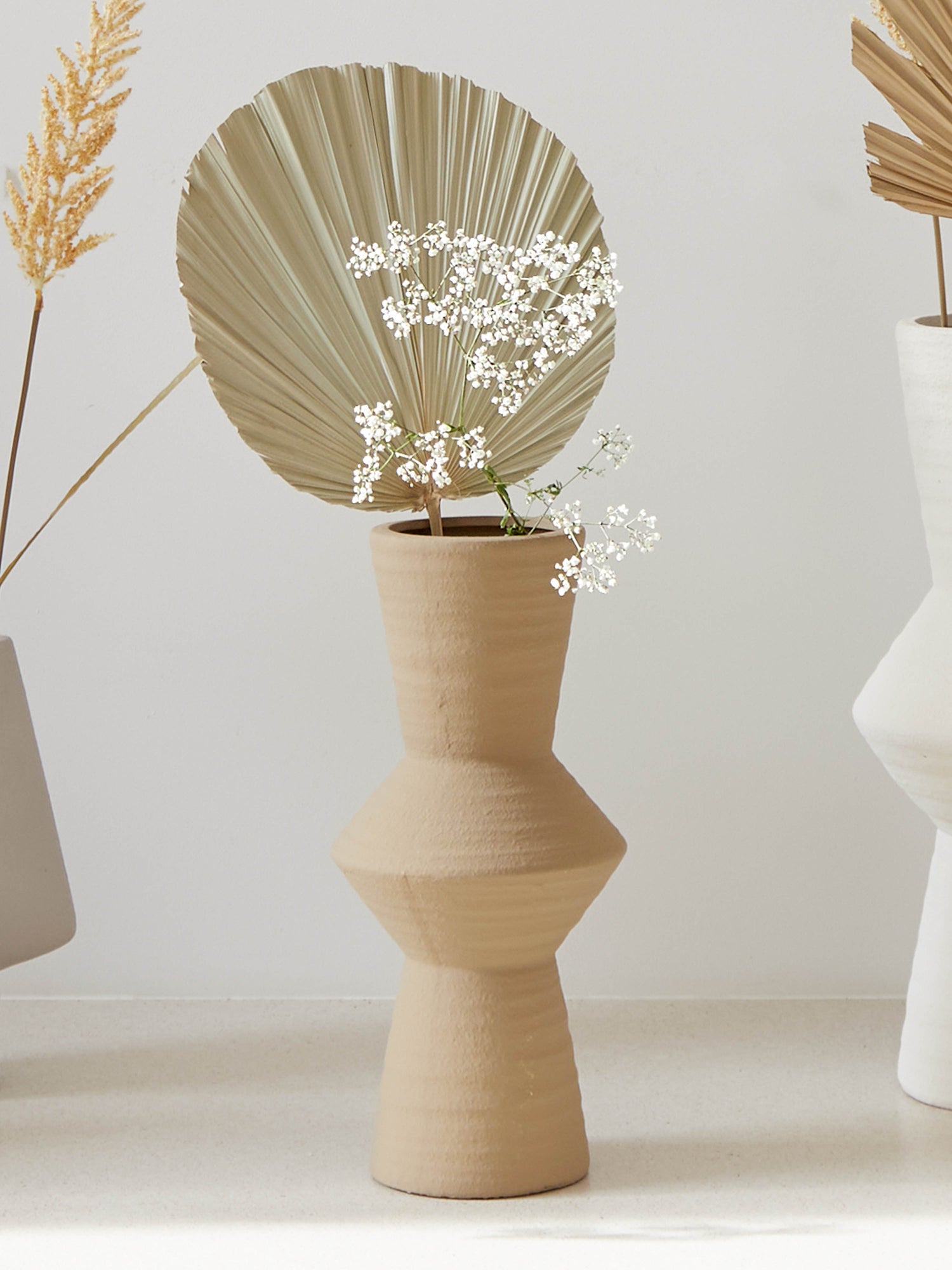 Ayla Brown Ceramic Sculptural Vase