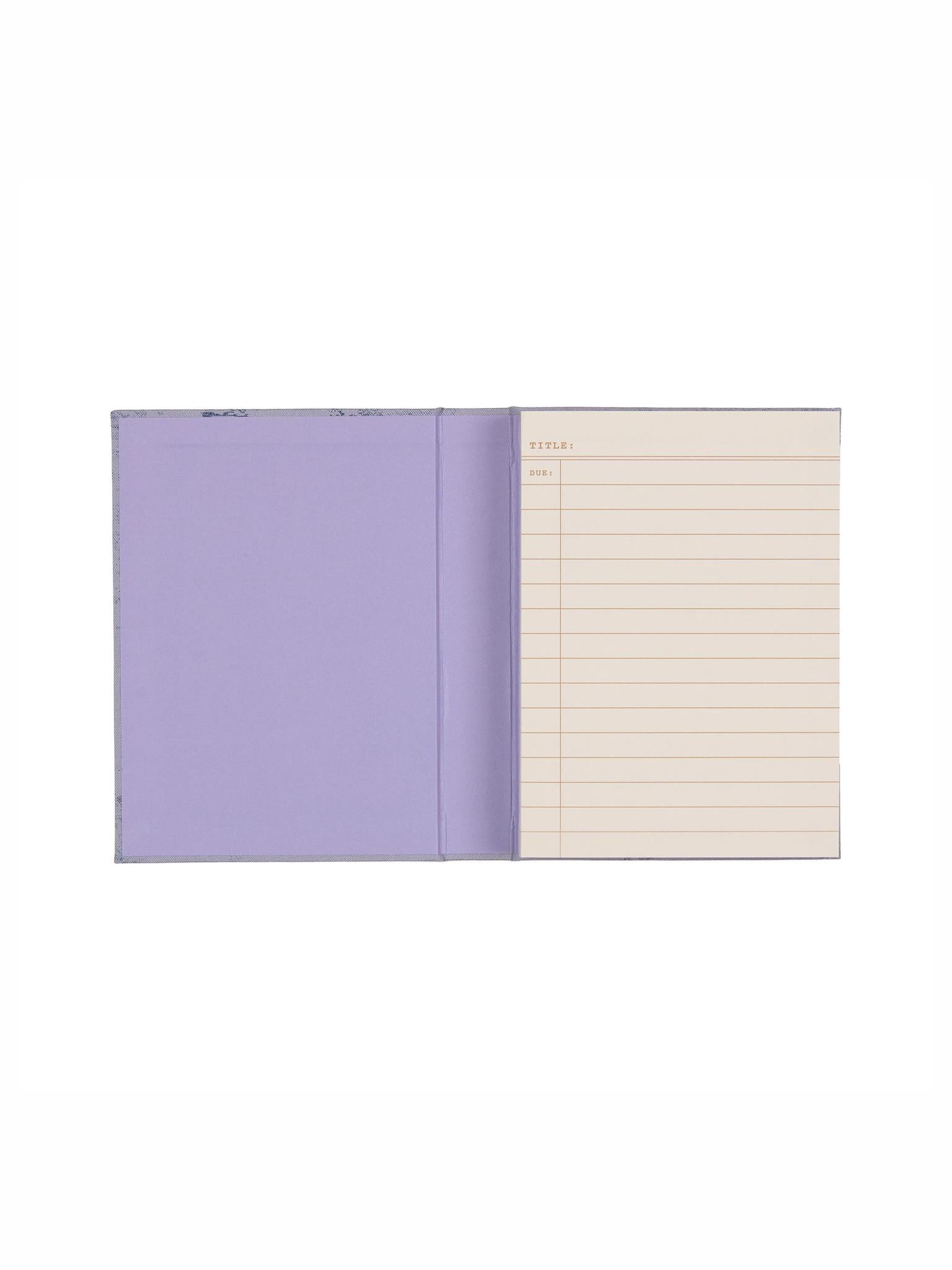 Pattern Bookstyle Notepad - 3 Colours Available