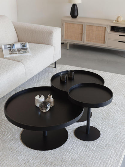 Braeburn Table Black - 3 Sizes Available