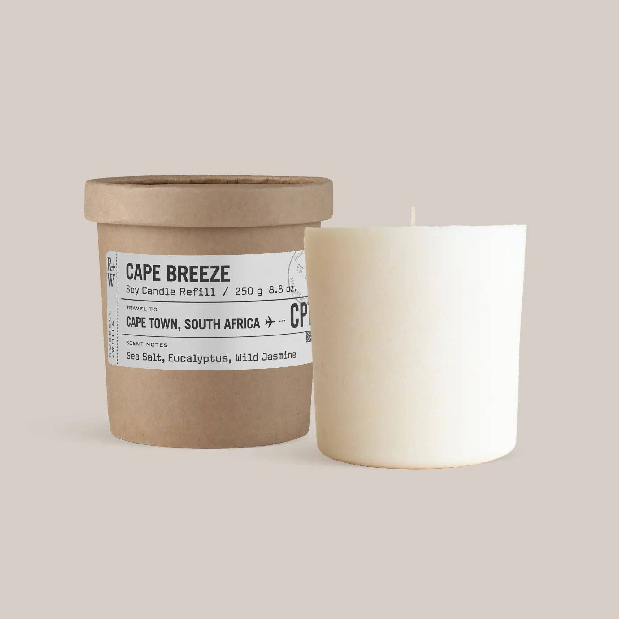 Cape Breeze Scented Candle Refill