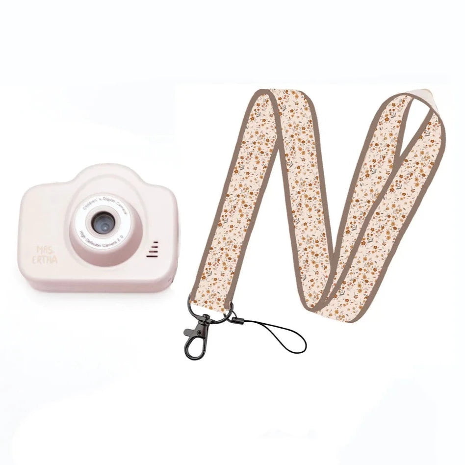 Cam Cam - My First Digital Camera - Blush Camera/ Little Garden Strap