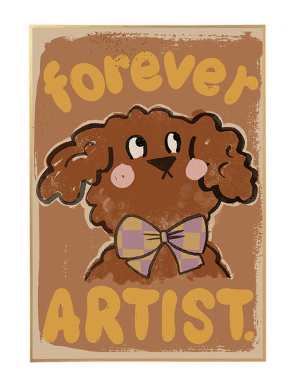 POSTER LABRAPOODLE 50X70CM