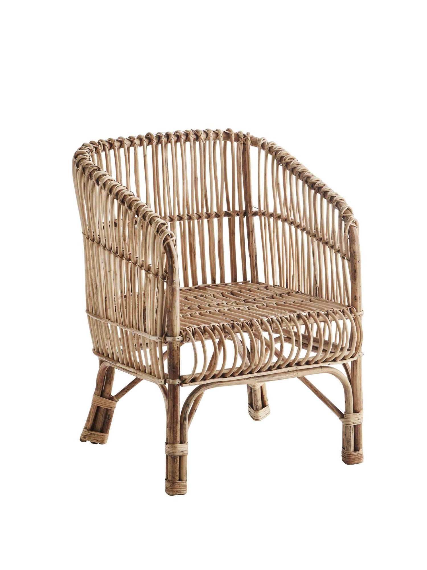 Square Bamboo Chair