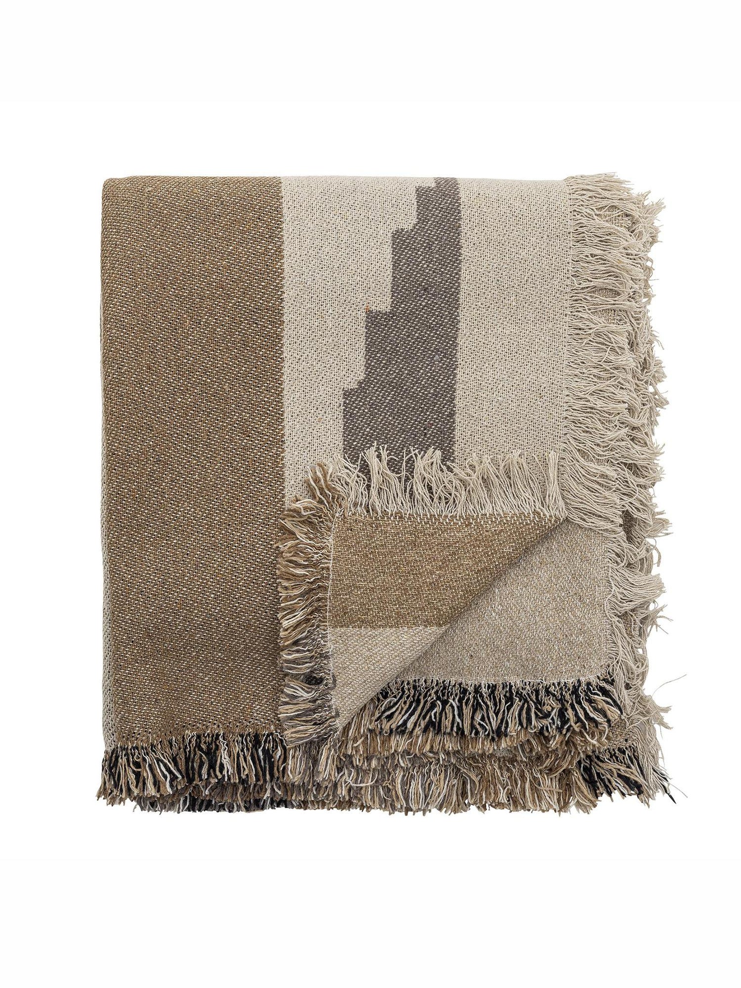 Maji Throw - Brown - Recycled Cotton