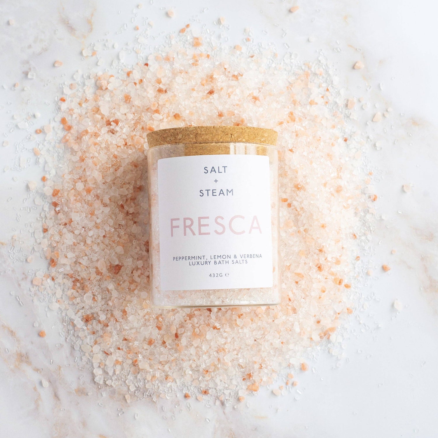 Fresca - Lemon &amp; Peppermint Bath Salts 80g &amp; 432g