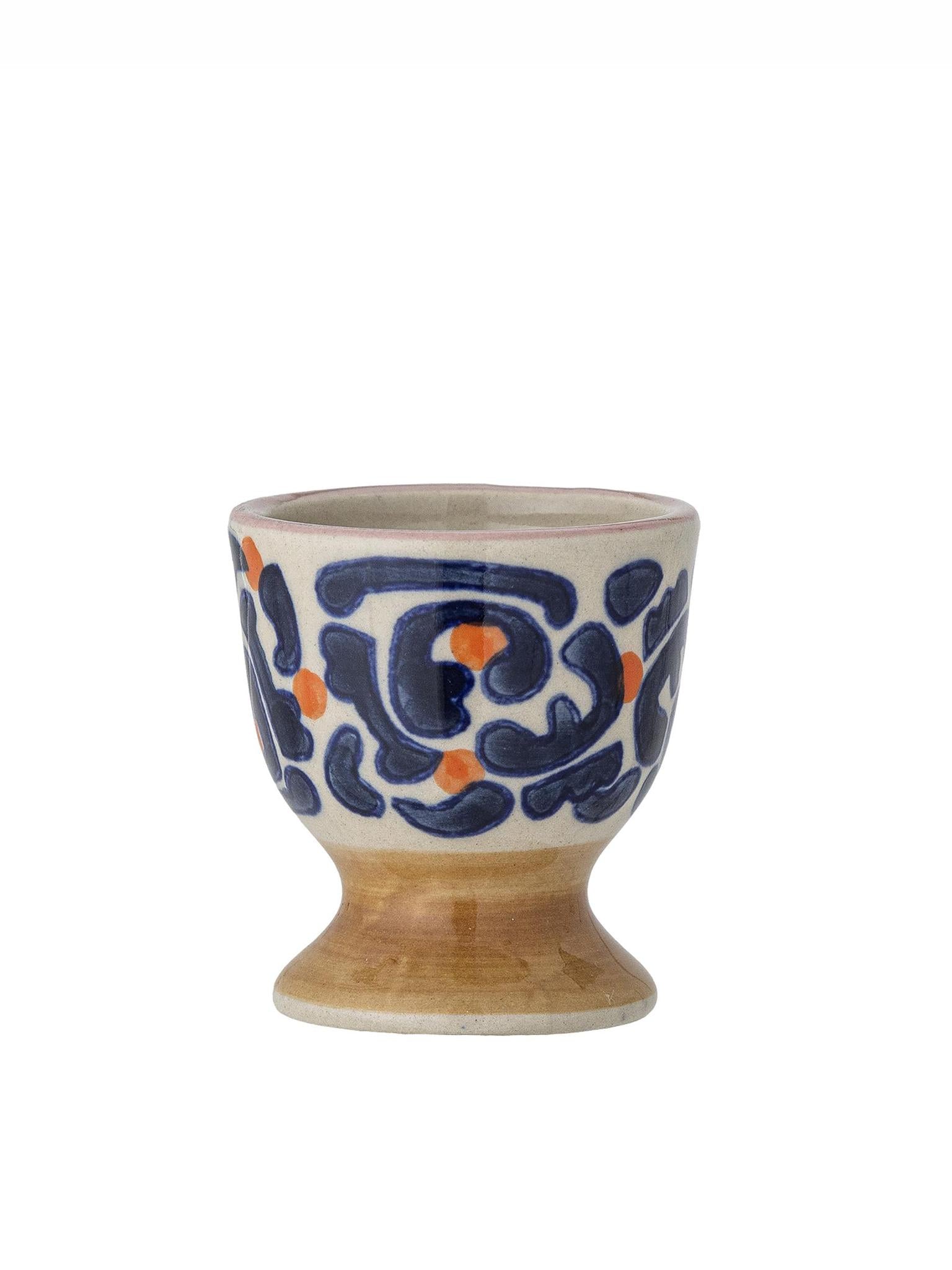 Eviaya Egg Cup - Blue - Stoneware