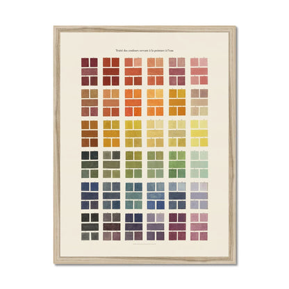 Watercolour Swatches - A3 Giclee Print