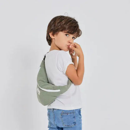 Bebel Banana Kids Cross Body Adjustable Bag - Almond