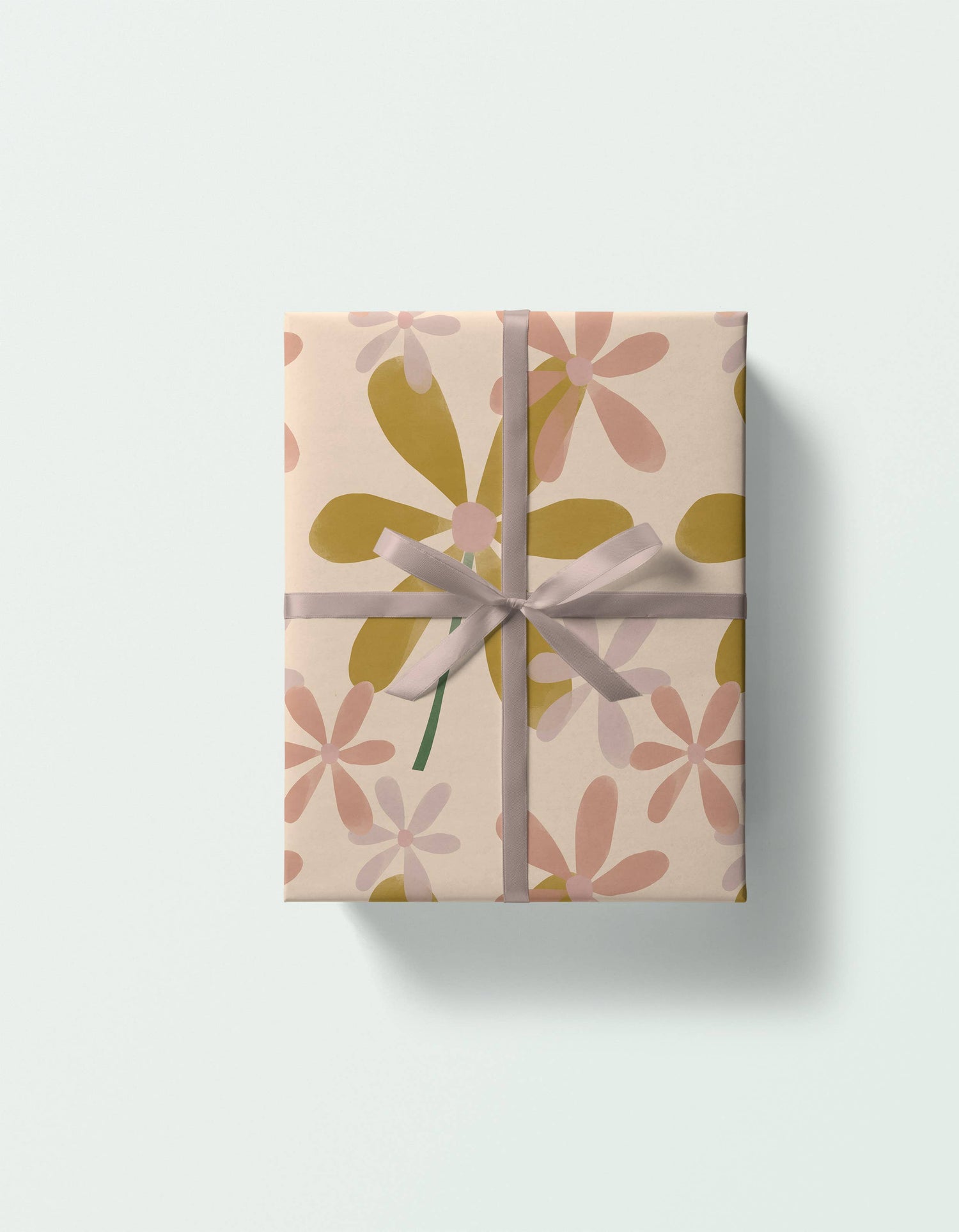 Flower Power Daisy Gift Wrap