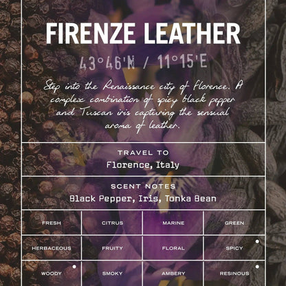 Firenze Leather Reed Diffuser