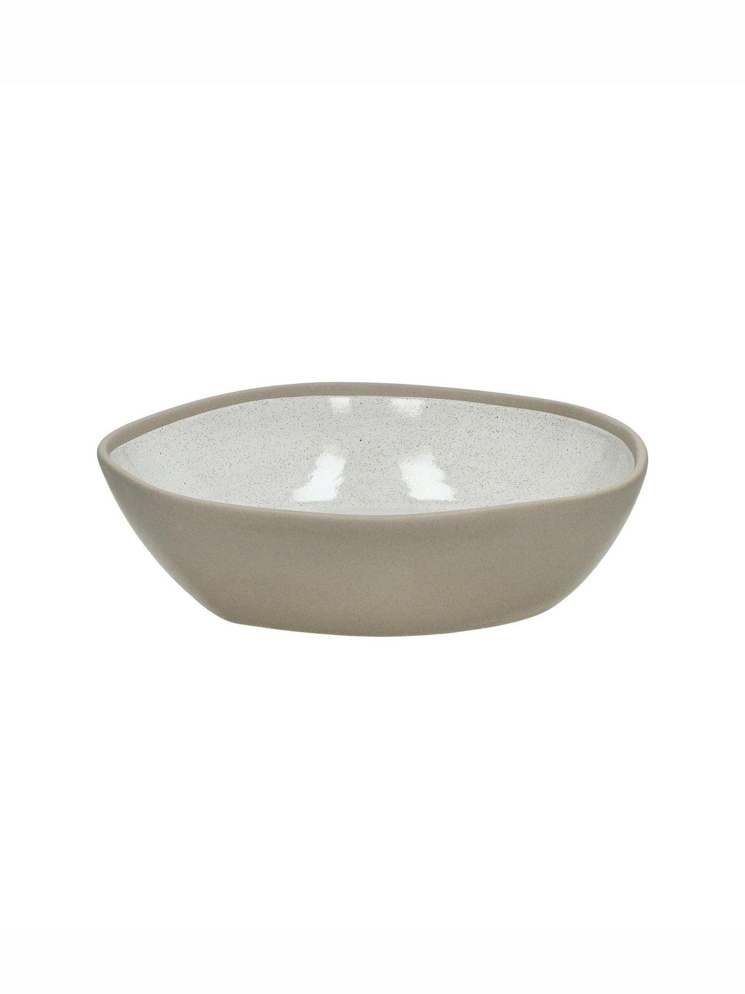 Primeval - Porcelain Cereal Bowl - Light Grey