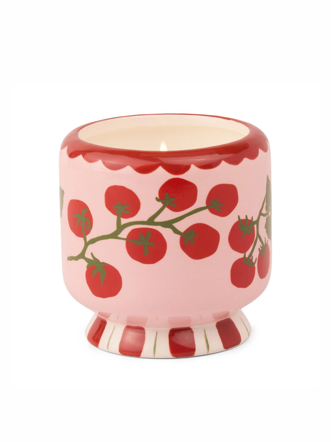 Adopo 8oz/226g Tomato Vine Ceramic Candle - Heirloom Tomato