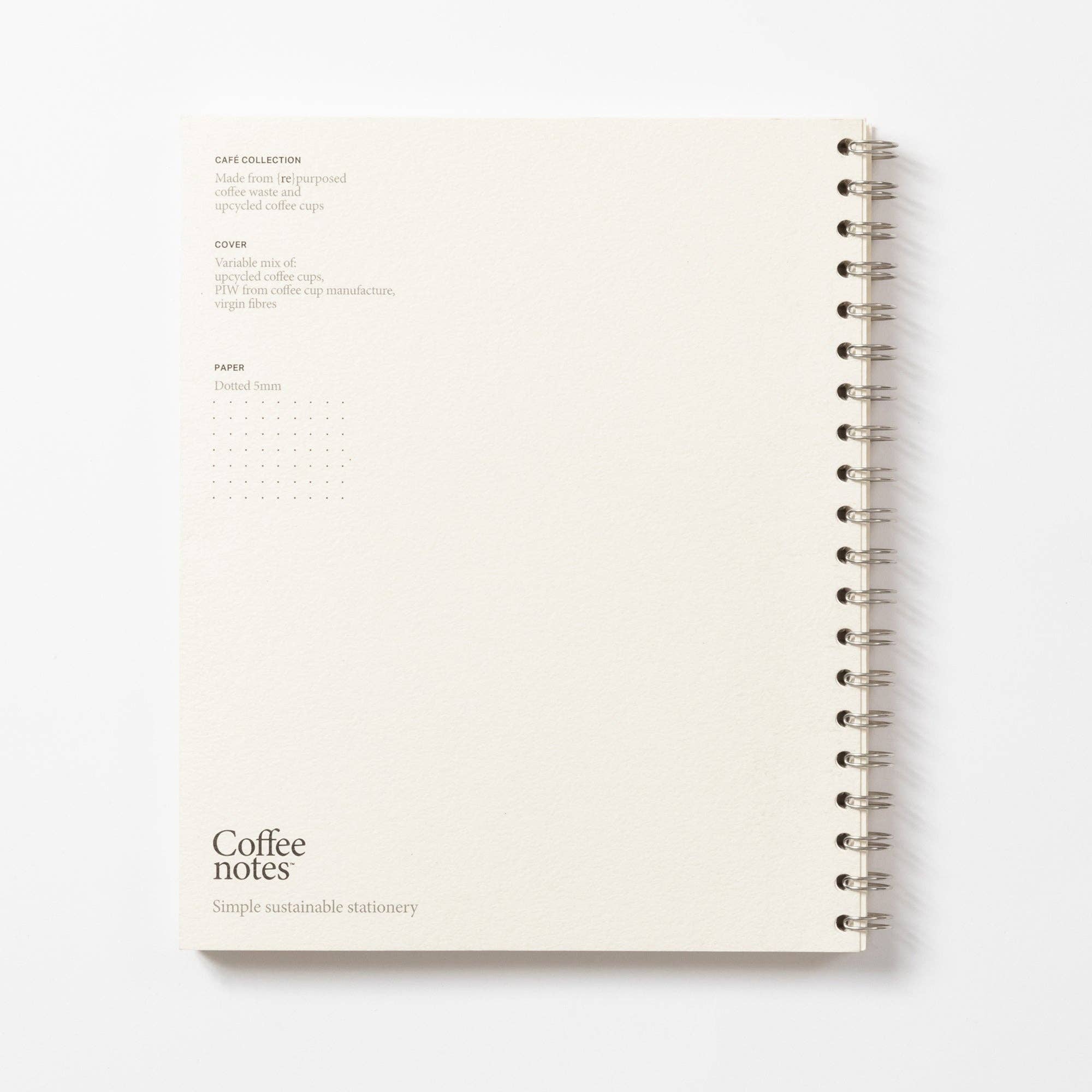 Cafe Wirebound Notebook