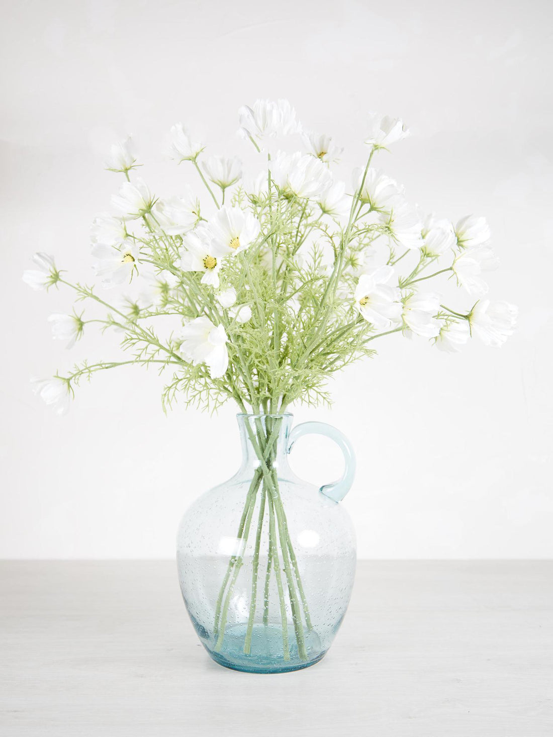 White cosmos spray