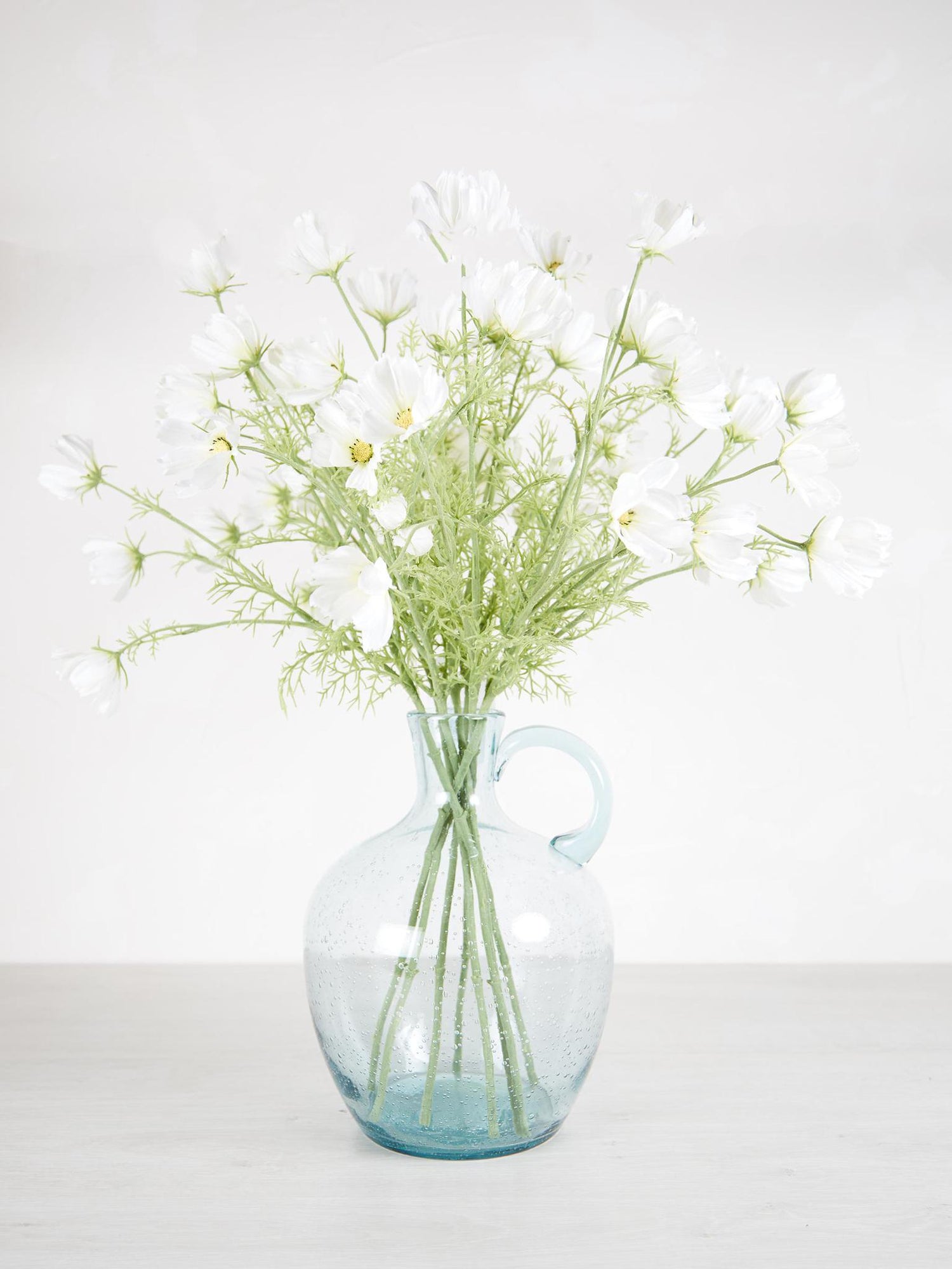 White cosmos spray