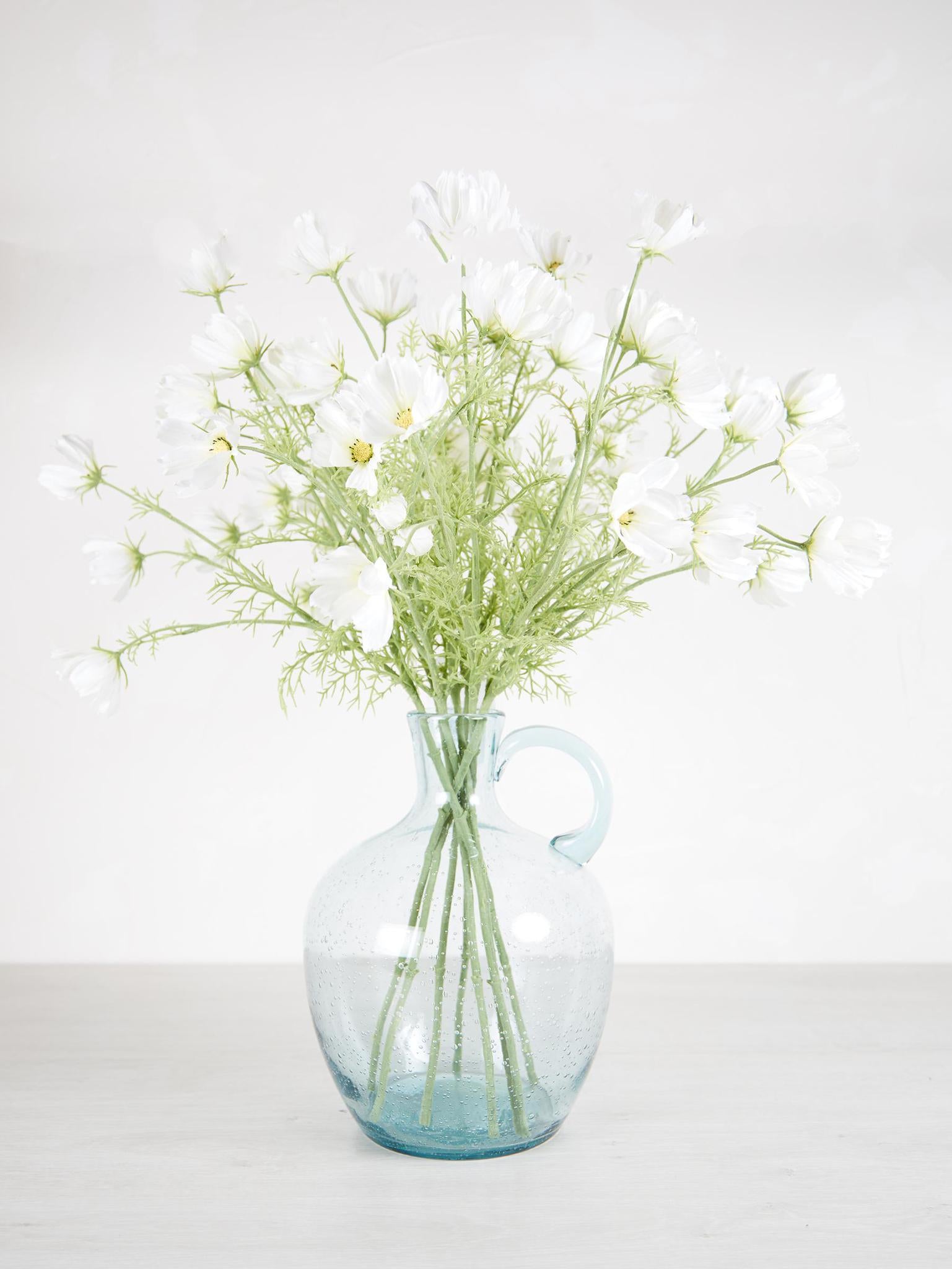 White cosmos spray