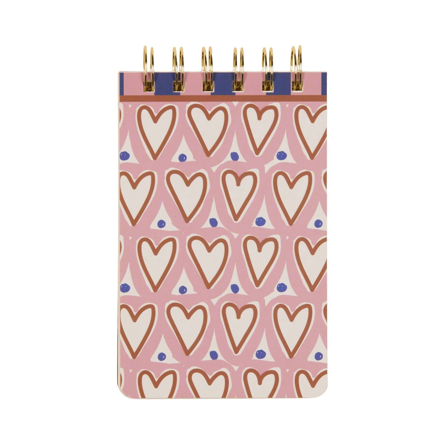 Designworks Ink A Dopo Hearts Twin Wire Notepad