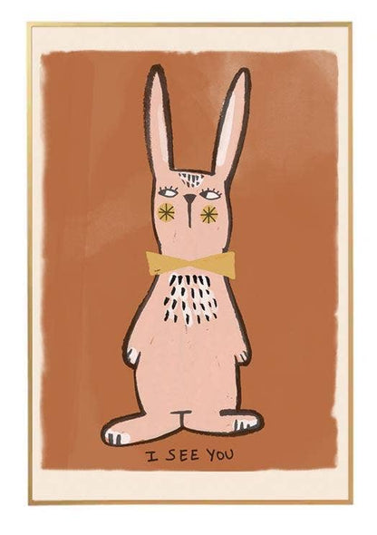 Studioloco Poster Rabbit 50x70cm