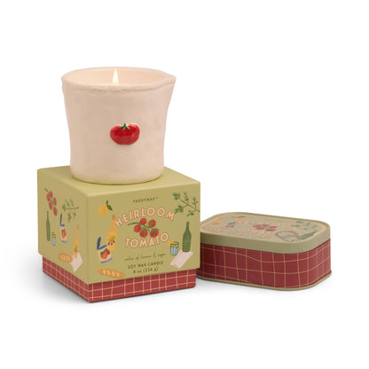 Paddywax Bistro Tomato Ceramic Candle - Heirloom Tomato