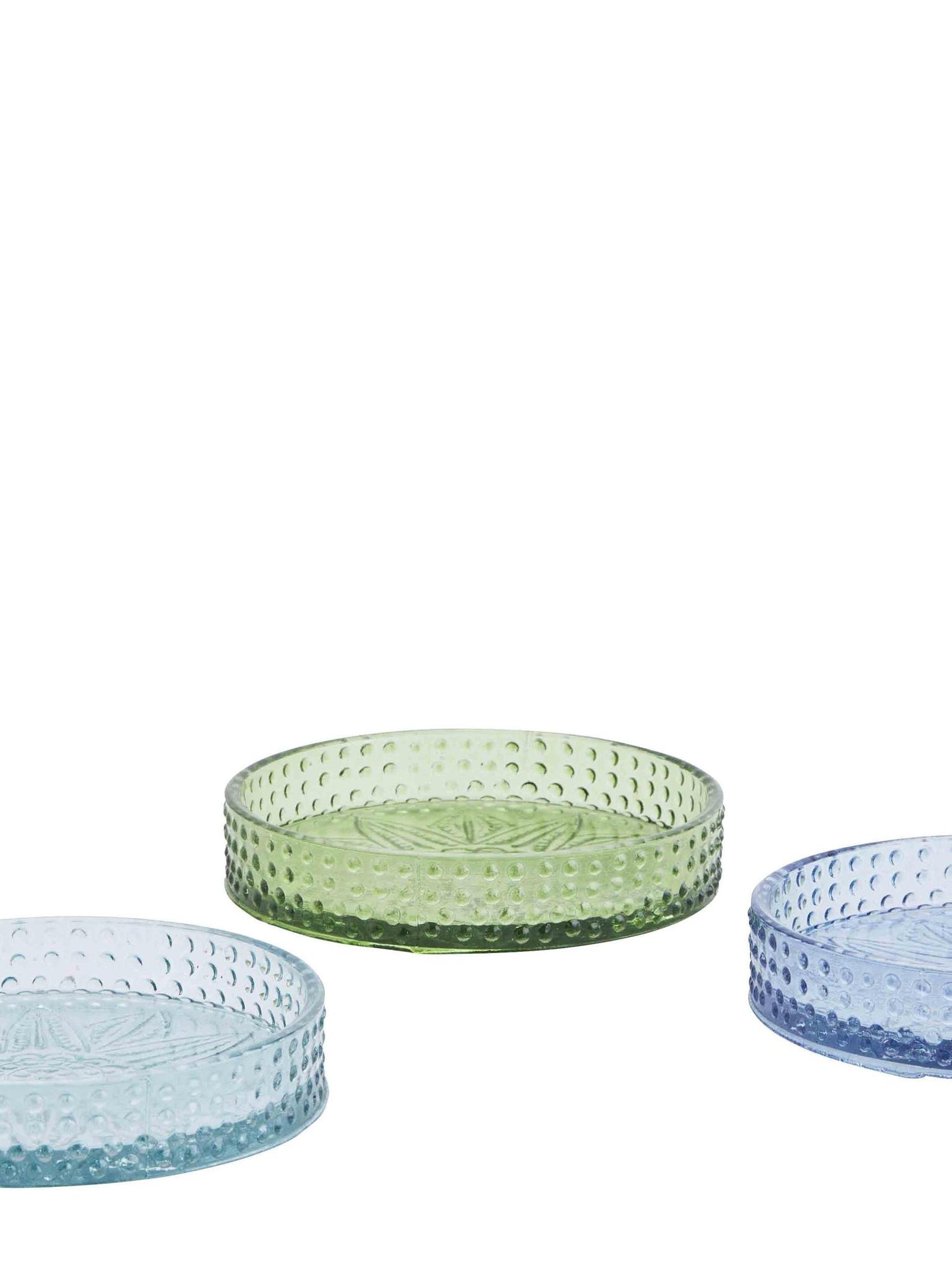 Recycled Coloured Glass Tray - 3 Colours available