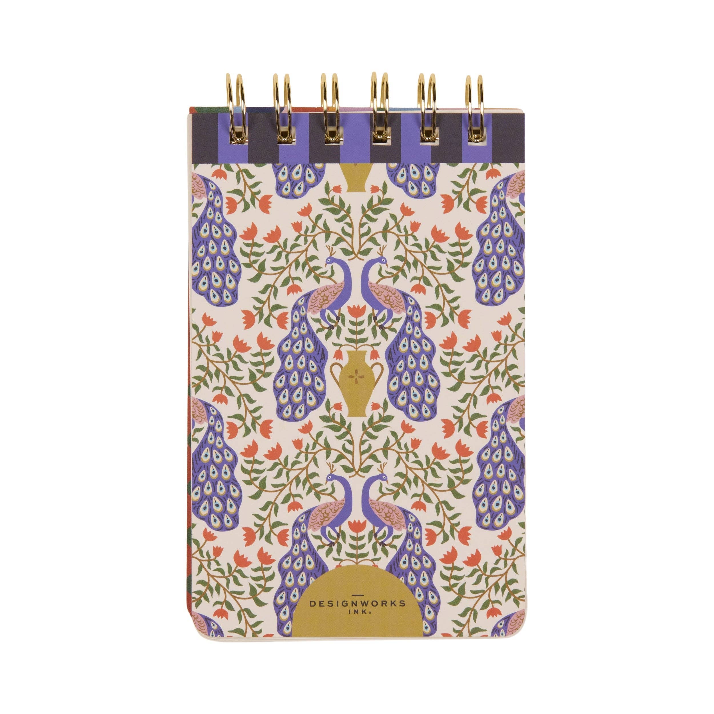 Designworks Ink A Dopo Peacock Twin Wire Notepad