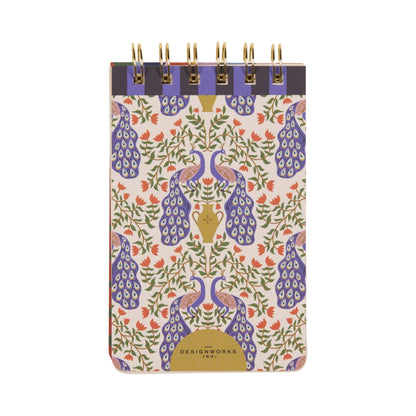 Designworks Ink A Dopo Peacock Twin Wire Notepad