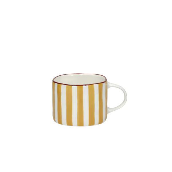 Mykonos Porcelain Mug - Yellow