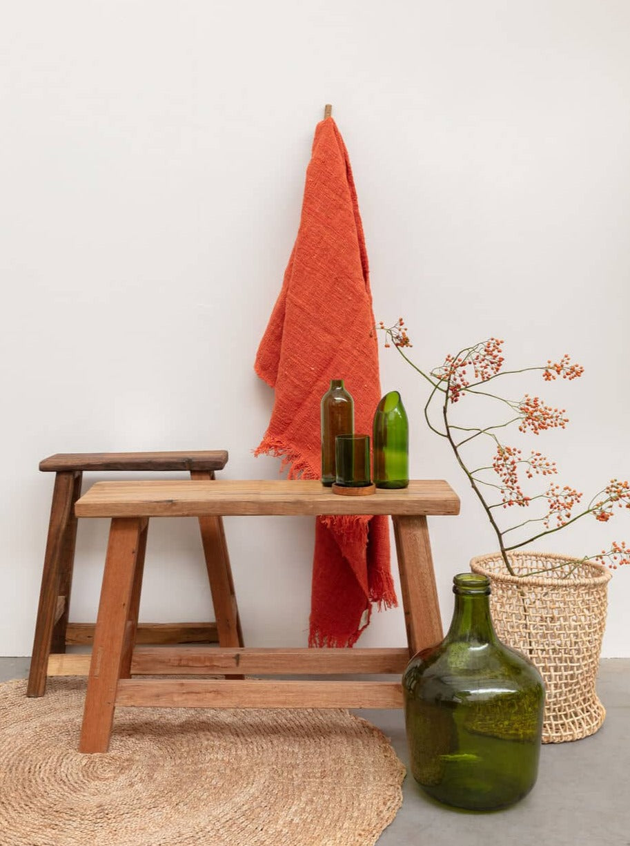 Recycled Wooden Farm Bench