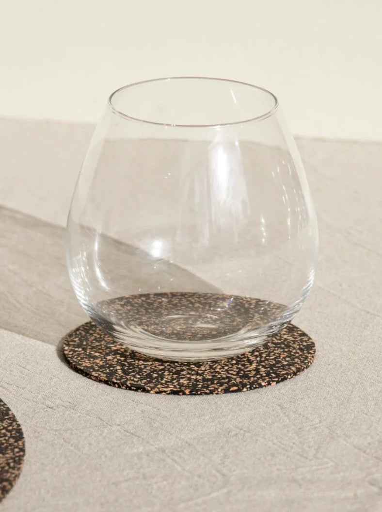 Set of 4 Dash Recycled Cork Coasters