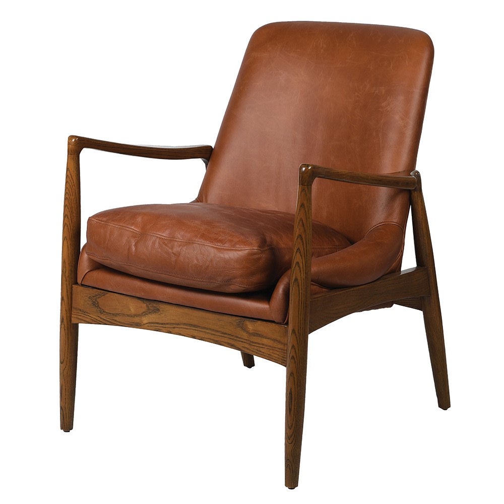 Mayfair Leather Lounge Chair