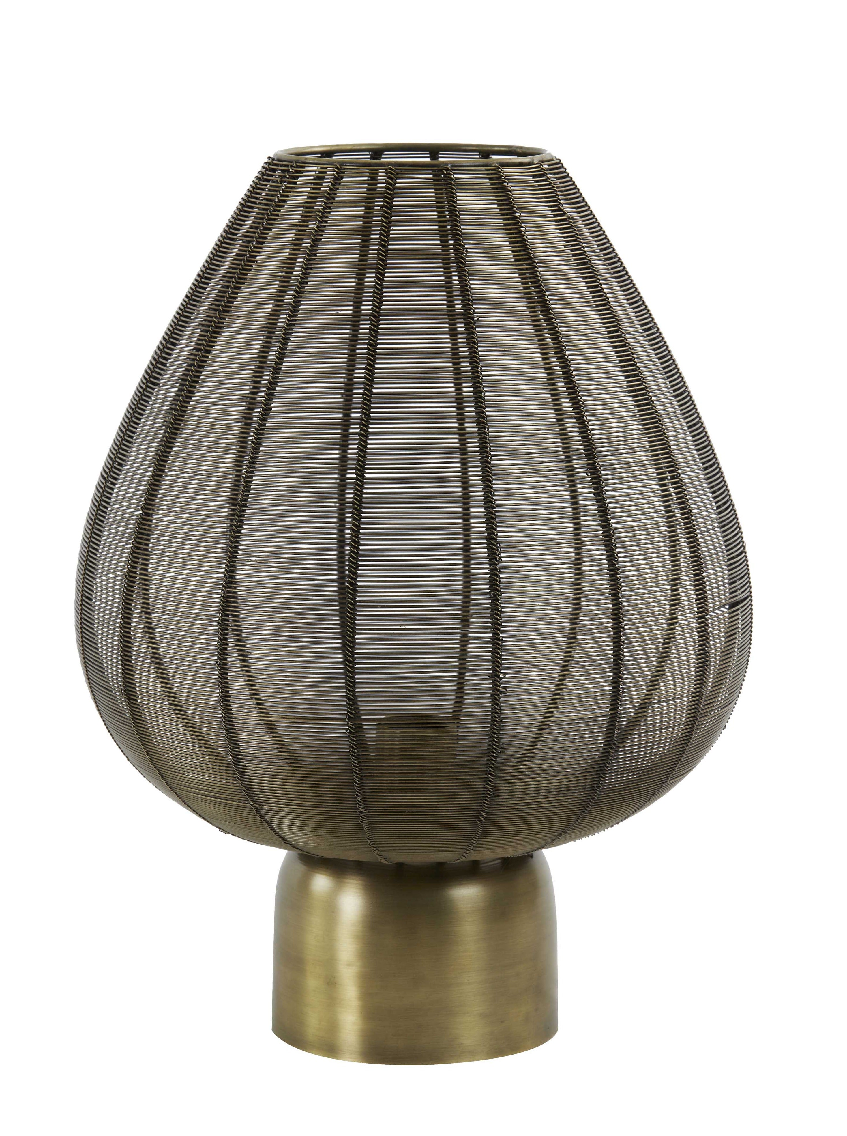 Suneko Antique Bronze Table Lamp - 2 Sizes Available